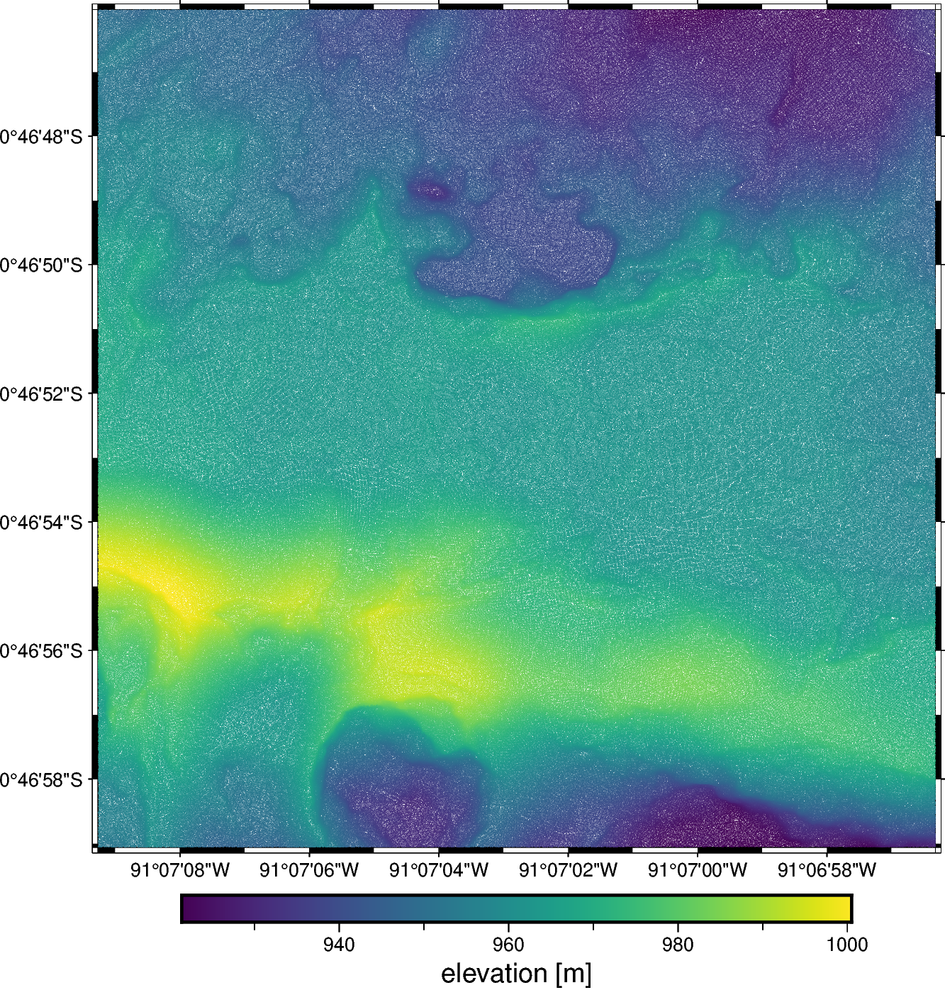 sierra negra topography