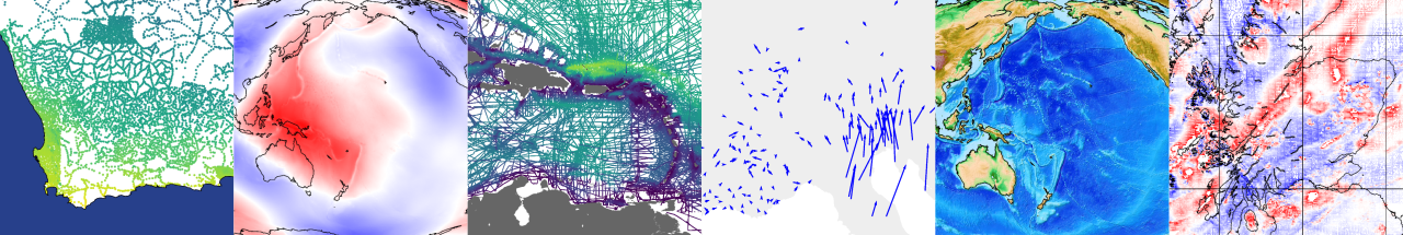 A sampling of our datasets