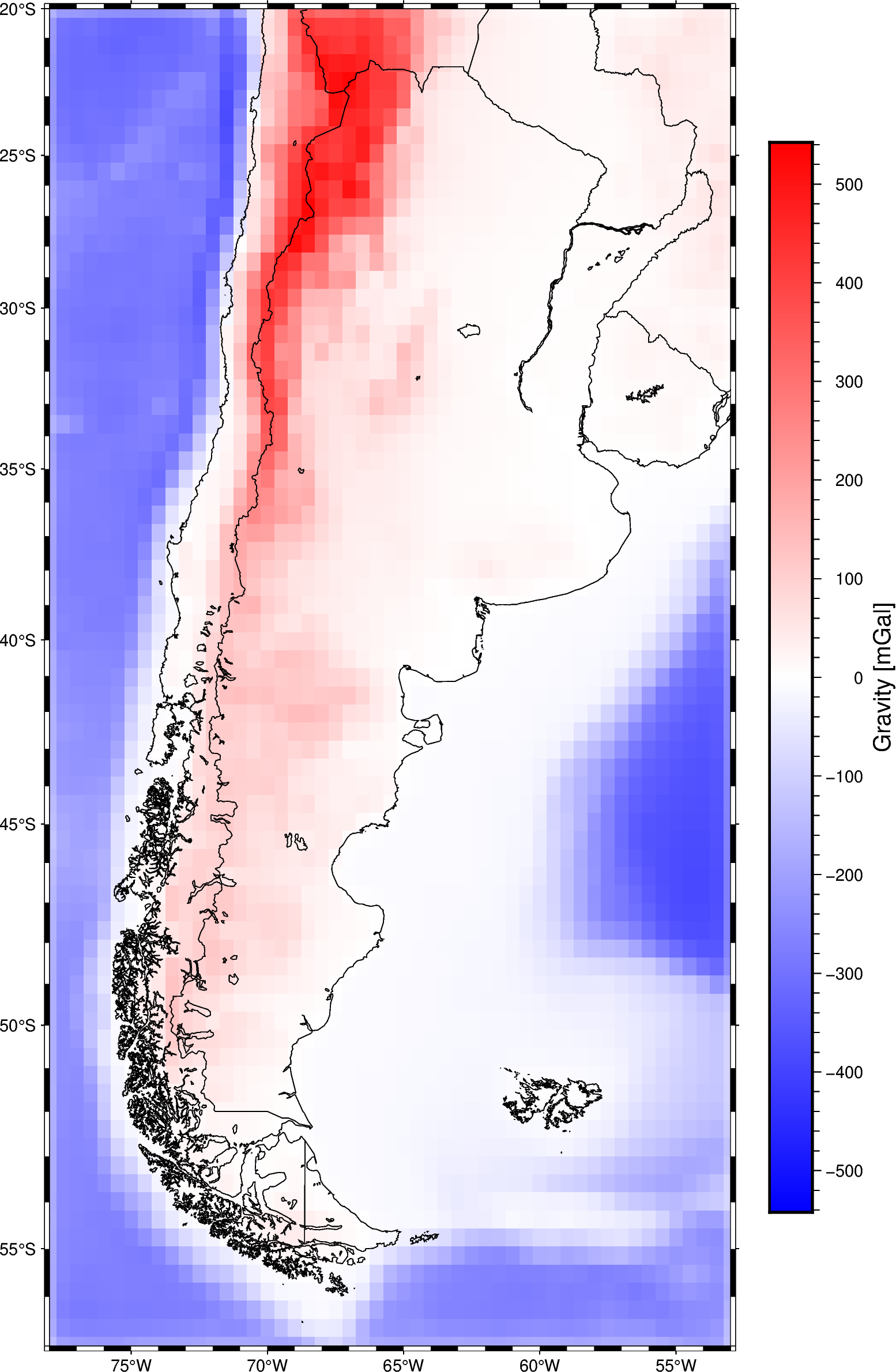 tesseroid layer